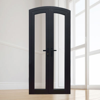 Couleur personnalisée Porte de coffrage d'entrée avant pour la maison et le commerce en alliage d'aluminium
