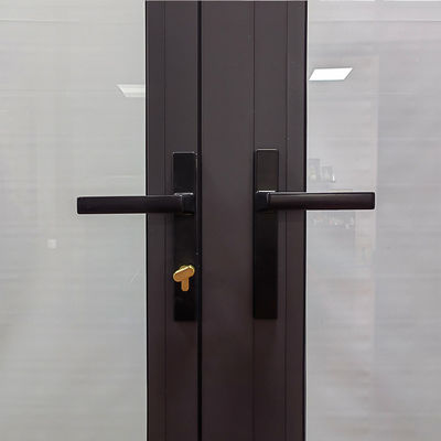 Couleur personnalisée Porte de coffrage d'entrée avant pour la maison et le commerce en alliage d'aluminium
