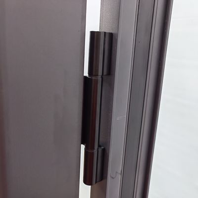 Couleur personnalisée Porte de coffrage d'entrée avant pour la maison et le commerce en alliage d'aluminium
