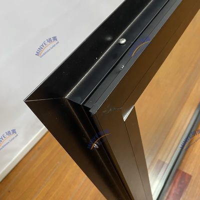 Couleurs personnalisées Fermeture thermique fenêtre fixe en aluminium haute résistance et design moderne