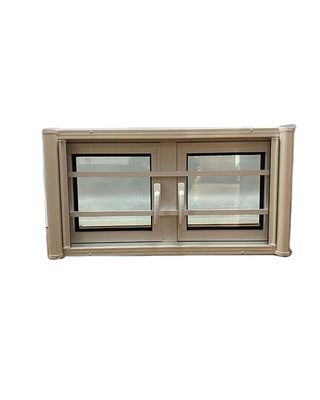 Chambre thermique fenêtre en aluminium avec une bonne résistance au vent et double verre
