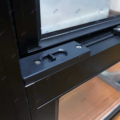 Fenêtre américaine à suspension simple de haute résistance avec bonne résistance au vent et design moderne