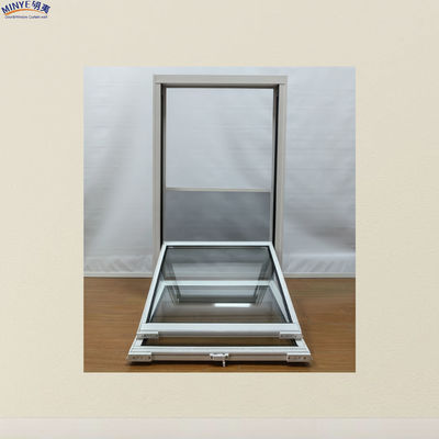 Bonne étanchéité à la rupture thermique de l'aluminium américain double fenêtre suspendue pour produit personnalisé