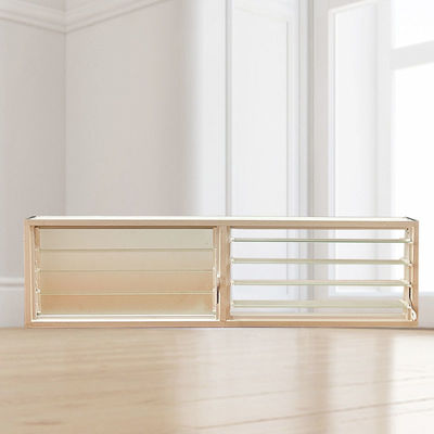 fenêtre de volet en verre en aluminium de conception moderne pour résistance à la corrosion et haute résistance
