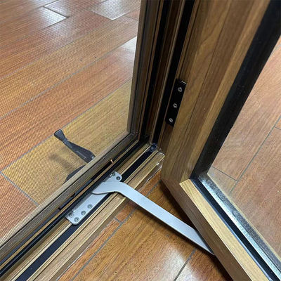 fenêtre de coffrage en alliage d'aluminium à rupture thermique de style européen avec bonne résistance au vent