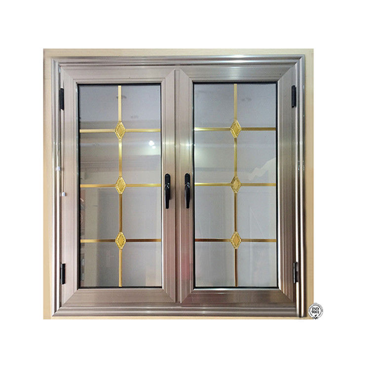 Fenêtre circulaire de type fenêtre en aluminium avec grille isolante thermique et imperméable