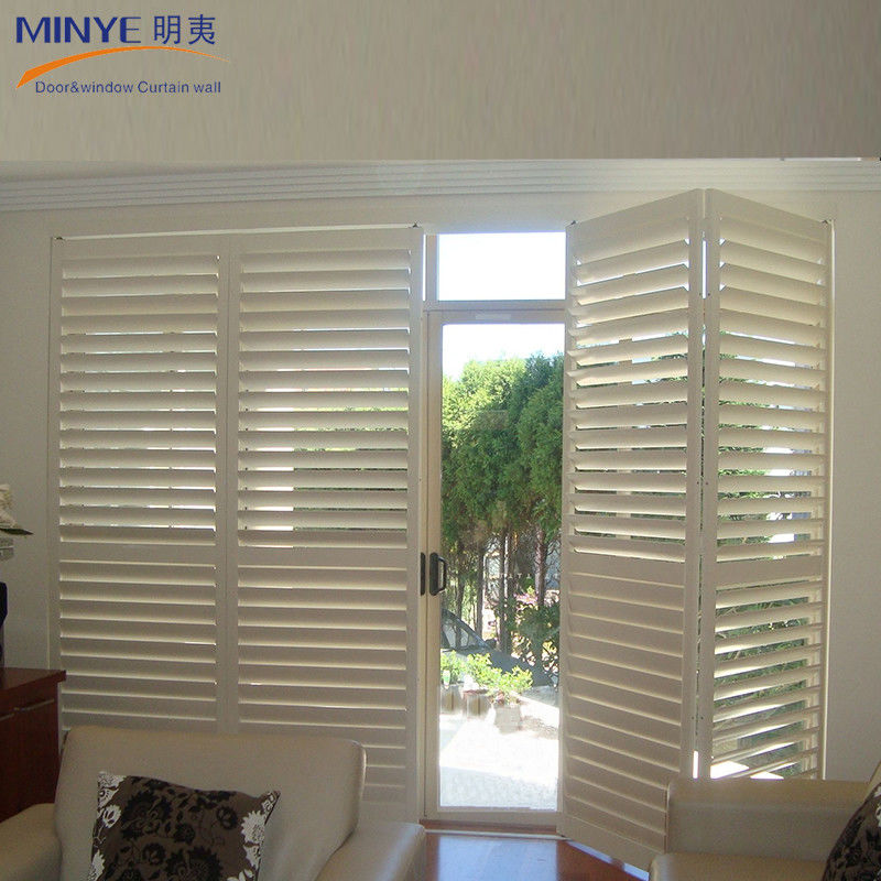 Ventilateur de haute qualité en PVC/UPVC enduit en poudre lisse pour volets durables