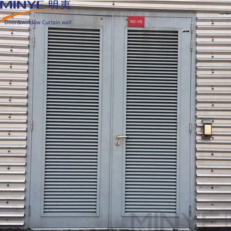Les volets en aluminium sont la solution ultime pour la ventilation extérieure des portes avant