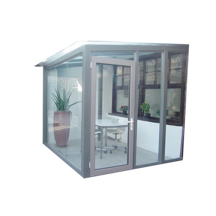 Moulure de toit triangulaire abordable Portable utilisé Lowes salle de soleil pour la résistance au vent 4000 Pa