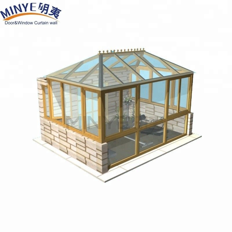Chambres solaires en aluminium à haute résistance au vent 3000 pa à Shanghai Shanghai