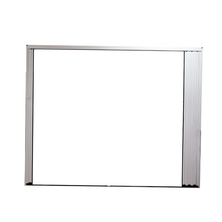 Ventilateur en fibre de verre en aluminium anti-poussière à moustiquaires plissées pour la fonction de protection de l'environnement de la porte