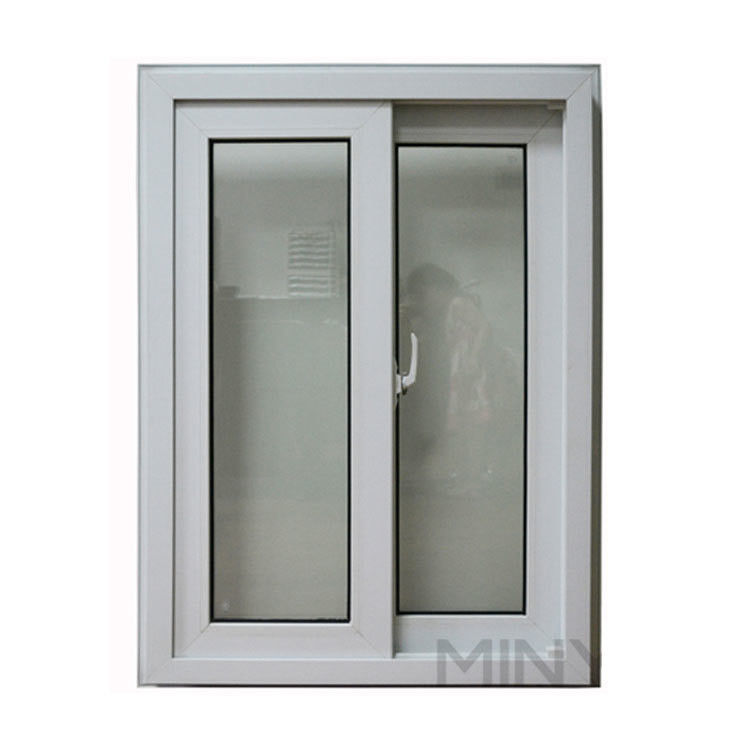Position commerciale Des couleurs personnalisées Fenêtre coulissante en UPVC avec système de masse en fibre de verre