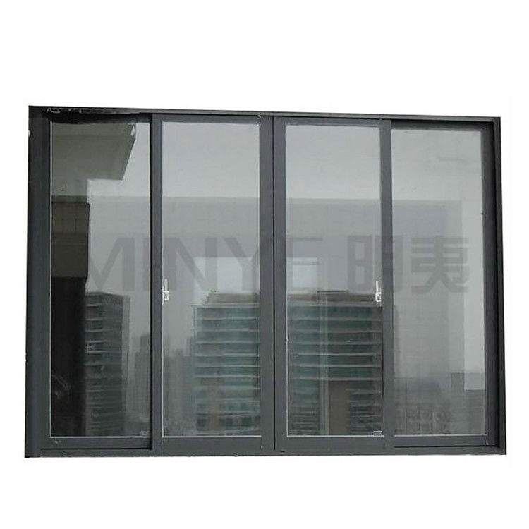 Allemagne Porte de porte australienne standard double vitrage Grandes fenêtres et portes pliantes
