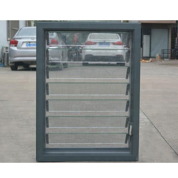 Rideaux en verre horizontaux extérieurs avec taille personnalisée et performances durables