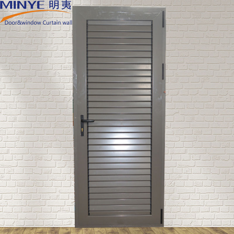 Ventilation améliorée Fermeture de porte en alliage d'aluminium avec réglage manuel ou électrique