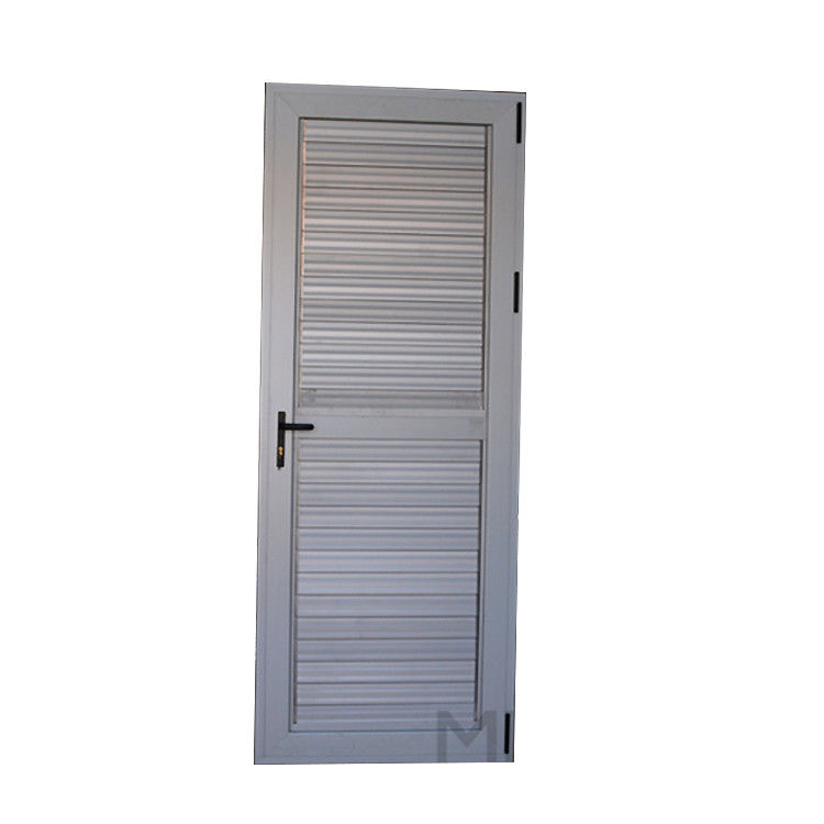 Matériau principal PVC couleur blanche porte à douille en PVC/pvc avec porte unique en planches fixes