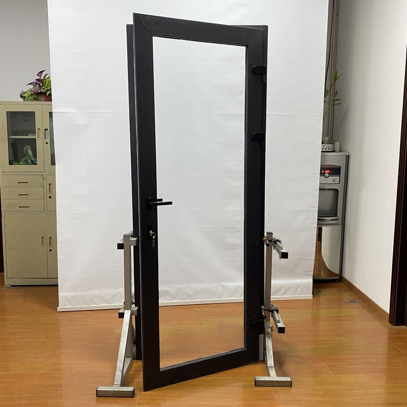 Portes à carreaux en PVC en verre laminé à haute durabilité pour l'extérieur et l'intérieur