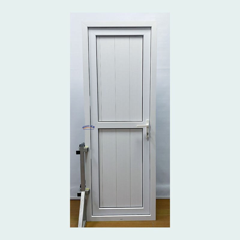 Porte à charnière verticale en UPVC de style français pour porte à charnière en PVC Exporteur