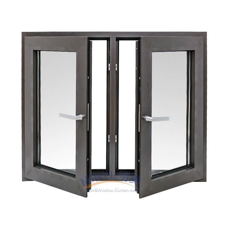 Plans de fenêtres de maison d'extrusion en aluminium pour les fenêtres de coffrage de couleur de profil blanc pour répondre