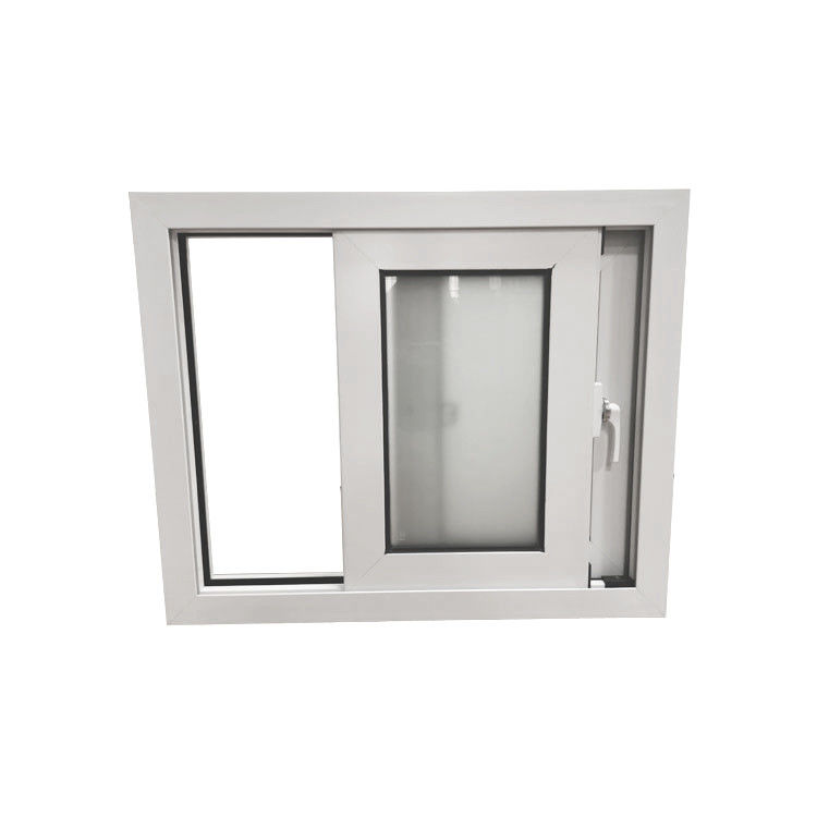 Fenêtres coulissantes en alliage d'aluminium avec couleur de profil personnalisée et accessoire allemand