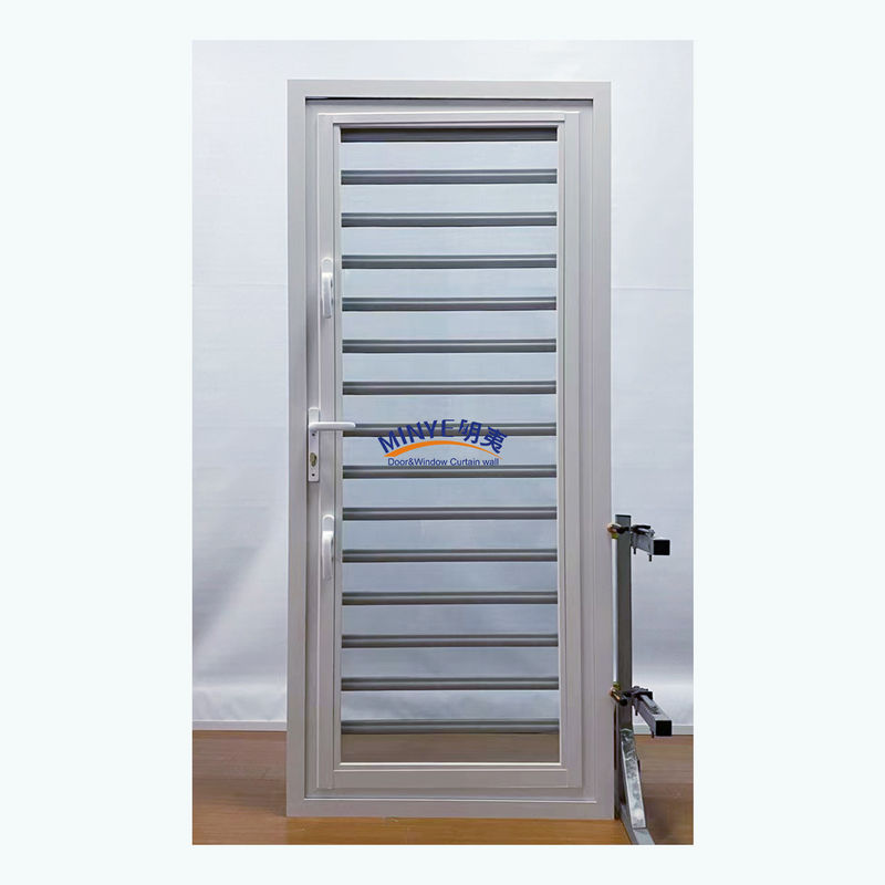 Ateliers de portes en verre Porte en aluminium de taille personnalisée pour l'isolation acoustique et thermique