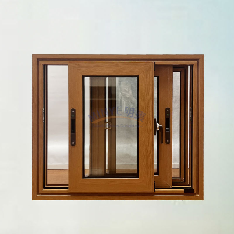 Fenêtre en verre coulissant à ouverture horizontale pour une taille personnalisée à la maison et au bureau