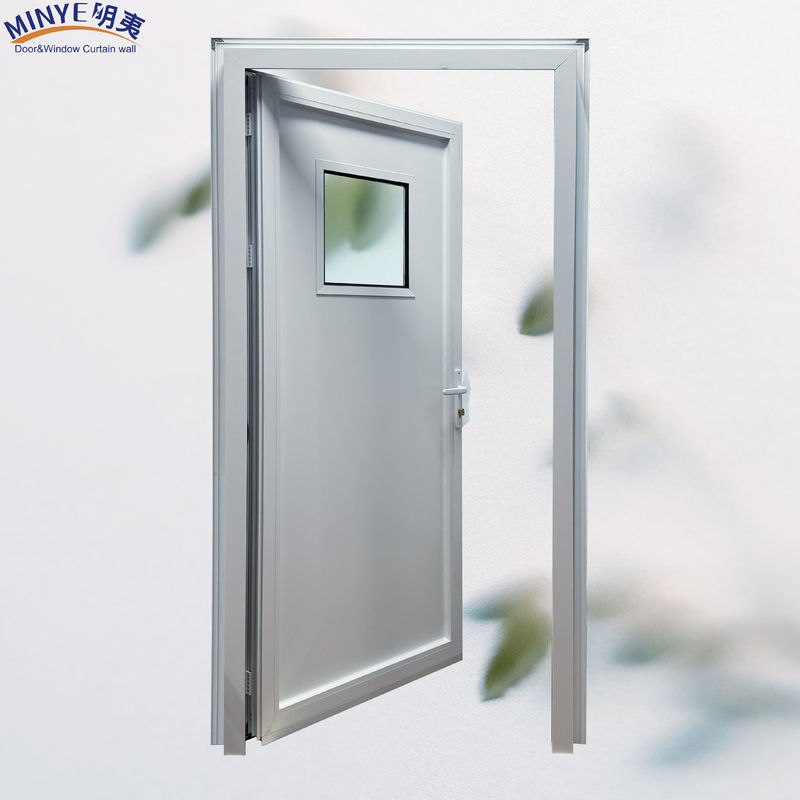 Porte d'entrée d'aluminium de couleur personnalisée pour la maison ou l'entreprise à l'intérieur de la villa de jardin