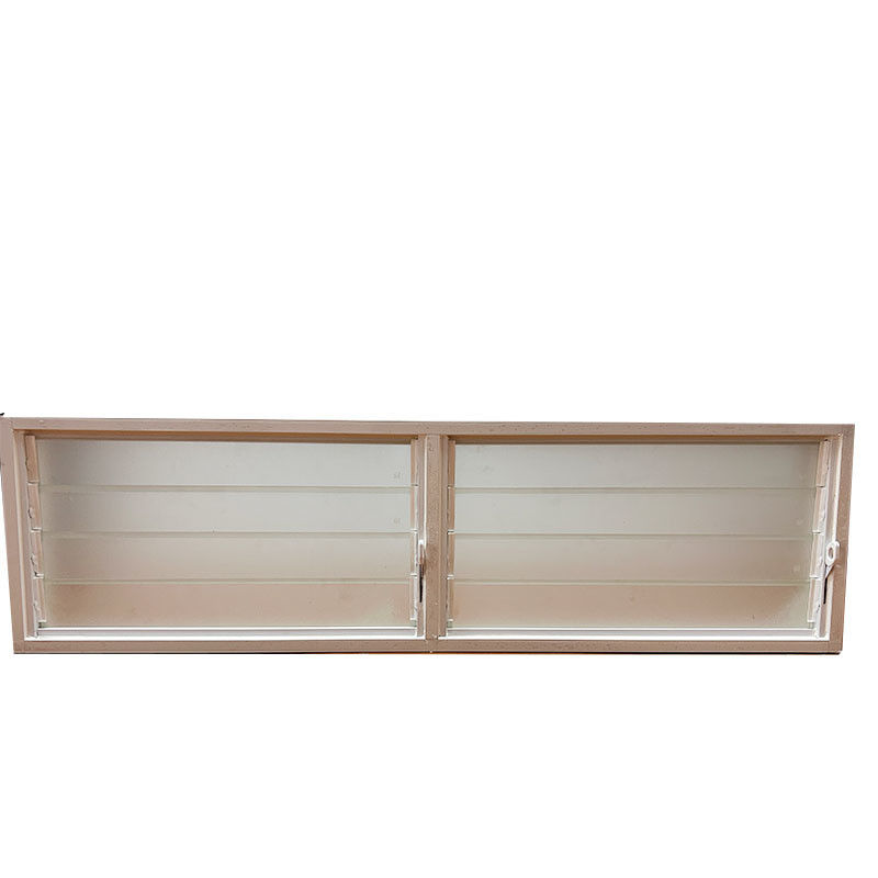 fenêtre de volet en verre en aluminium de conception moderne pour résistance à la corrosion et haute résistance